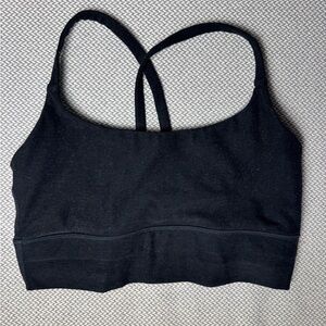 Vuori Long Line Elevation Sports Bra Black